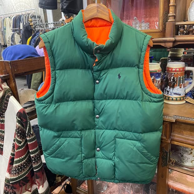 폴로 랄프로렌 리버시블 다운 베스트