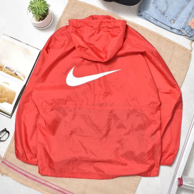 나이키 올드스쿨 빈티지 바람막이 윈드브레이커 아노락 점퍼  N659