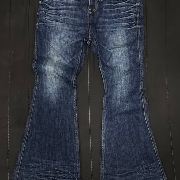 언더마이카 인디고 와이드 플레어 진 2사이즈