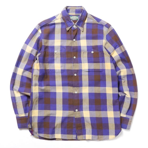 슈가케인 Sugar Cane Check Shrit 

