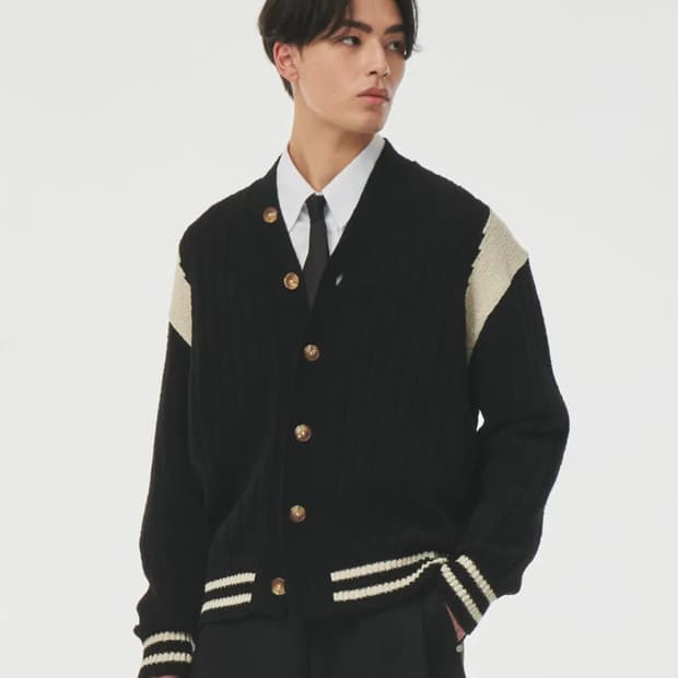 (L) satur 파로 바시티 부클 가디건