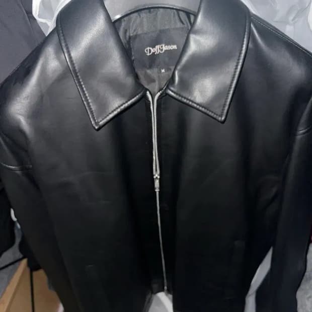도프제이슨 레더 자켓 m
