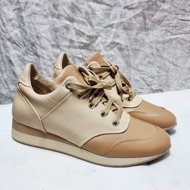 막스마라 천연가죽 스니커즈 (245mm) 상태최상