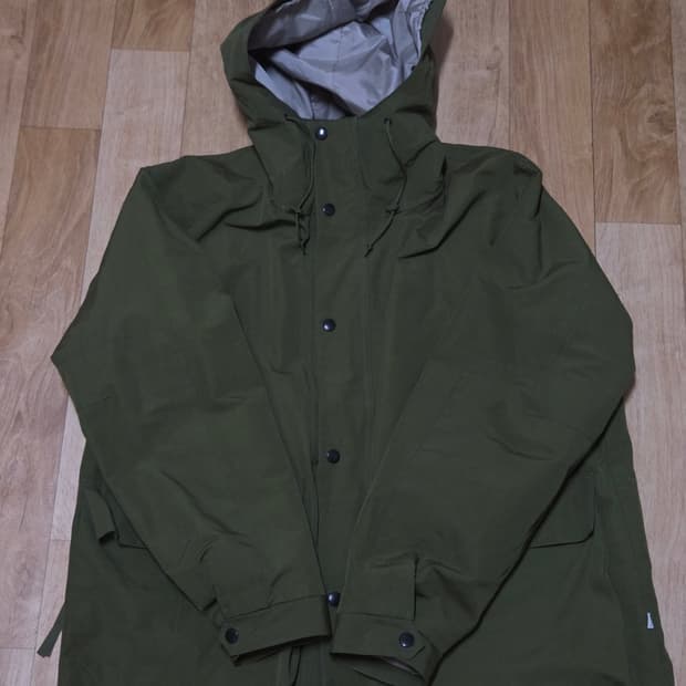 Ends and means 산포자켓 올리브 xl