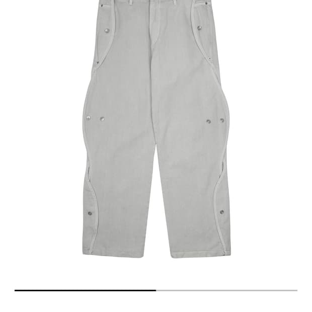 산산기어 코튼 웨이브 팬츠 그레이 3사이즈