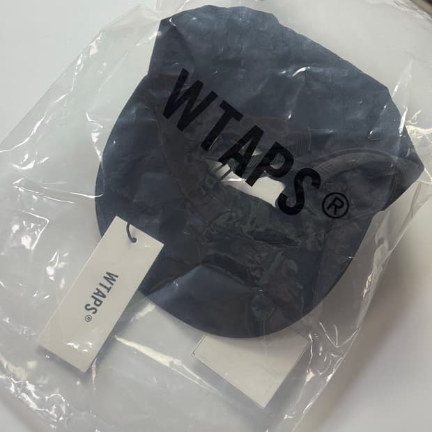 WTAPS T-5 더블탭스 나일론 캡 볼캡 모자 블랙