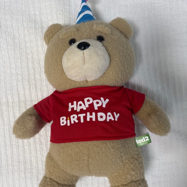 생일축하 19금 테드 인형