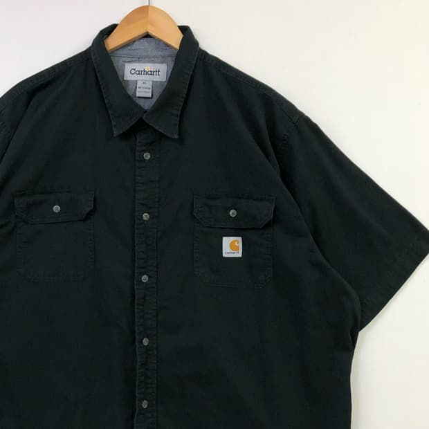 Xxl 칼하트 블랙 워크 셔츠
