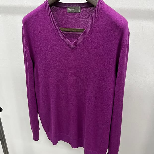 105-110) 벨그라비아 이태리 캐시미어 니트 