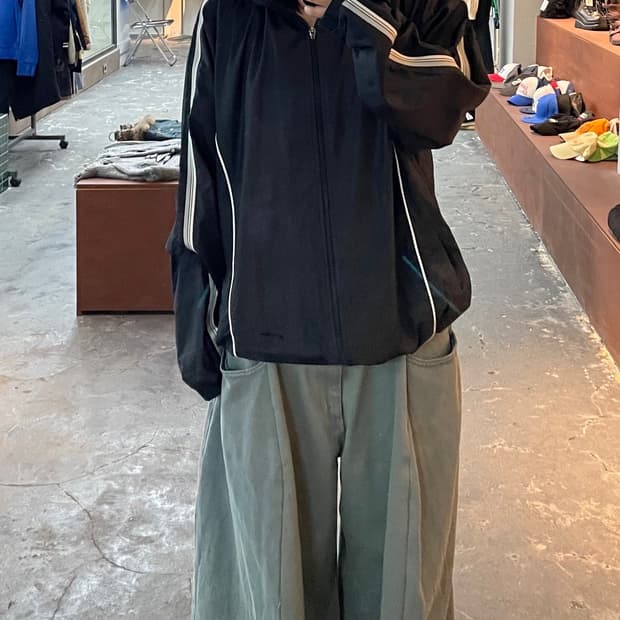 나이키 스우시 사이드라인 바람막이 자켓 H851
