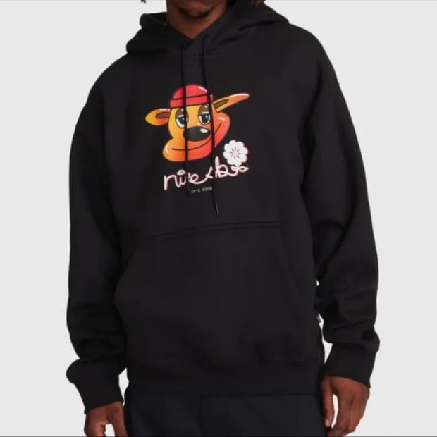 (새상품) 나이키 기모 후드티 M