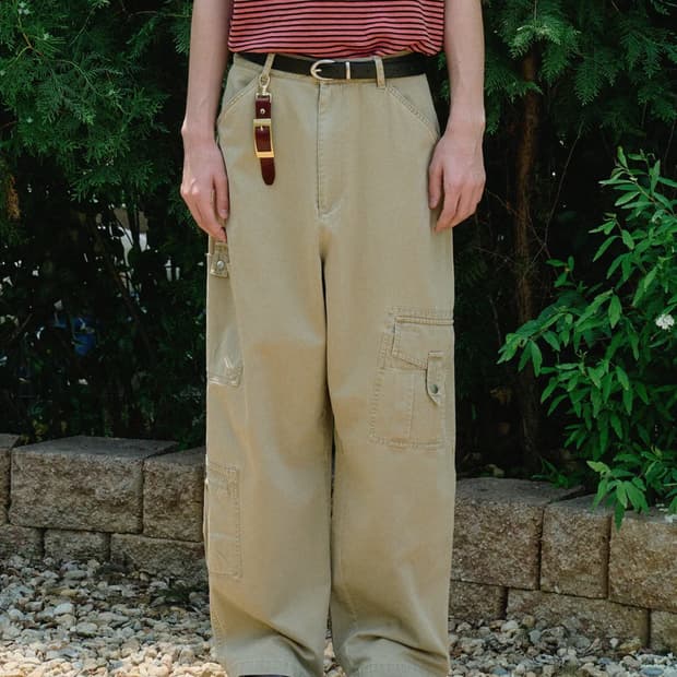 노운 multi pocket pants 1사이즈 베이지