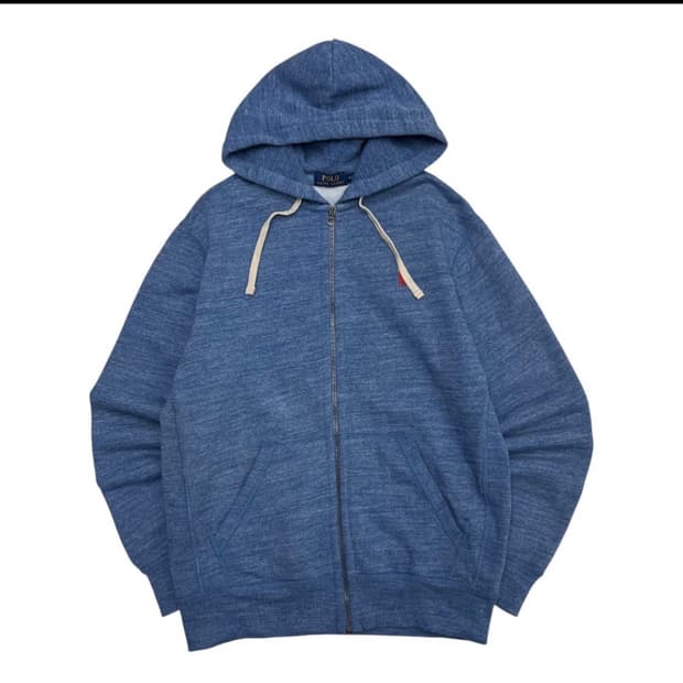 폴로 랄프로렌 레드포니 블루색상 후드집업M