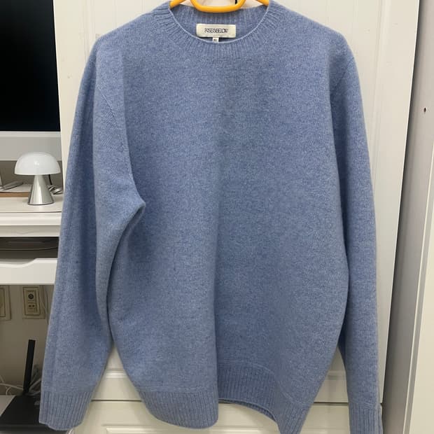 라이즈앤빌로우 태즈메이니아 니트 (스카이블루)