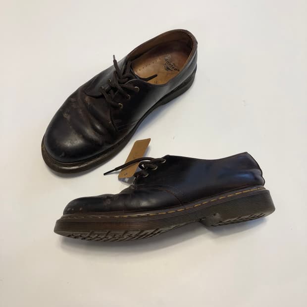 닥터마틴 3홀 브라운에이징 로퍼 