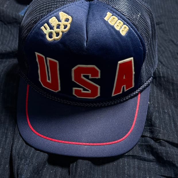80‘s Clutch 88 서울올림픽 팀 USA 트러커캡 OS