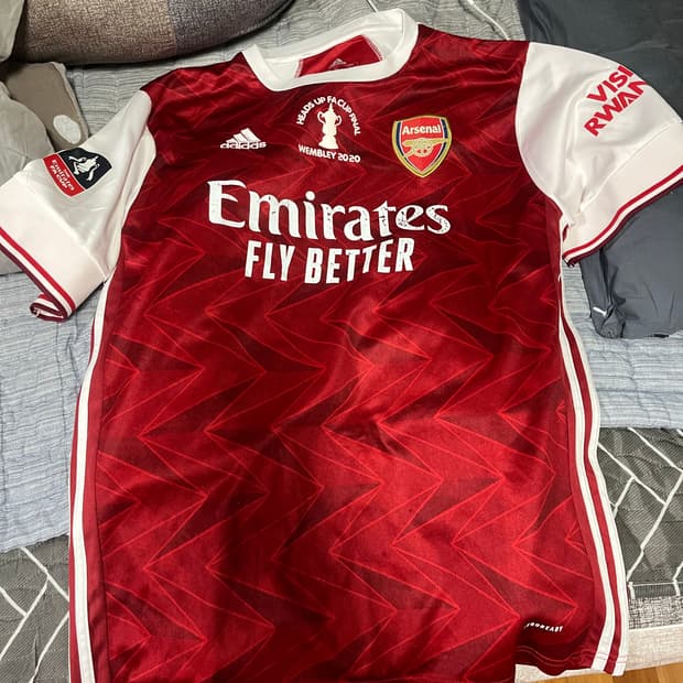 아스날 fa컵 우승 기념 유니폼 오바메앙 XL