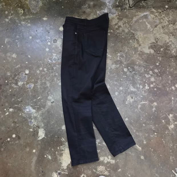 33) 플랙진 플랙 커츠 블랙진 청바지 데님팬츠