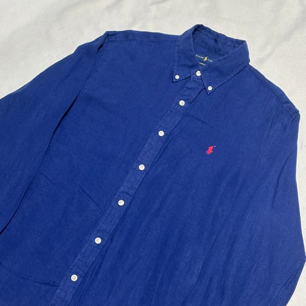 M 폴로랄프로렌 클래식핏 린넨 셔츠