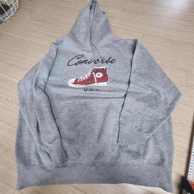 미제 컨버스 usa 특대 사이즈  후드(free)