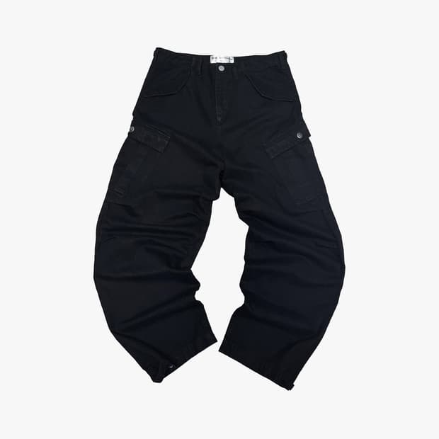 아오이로 히카리 스냅 M65 팬츠 블랙 - 2사이즈 새상품