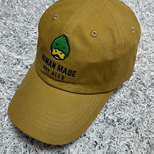 휴먼메이드HumanMade 오리 블랙 캡 Free