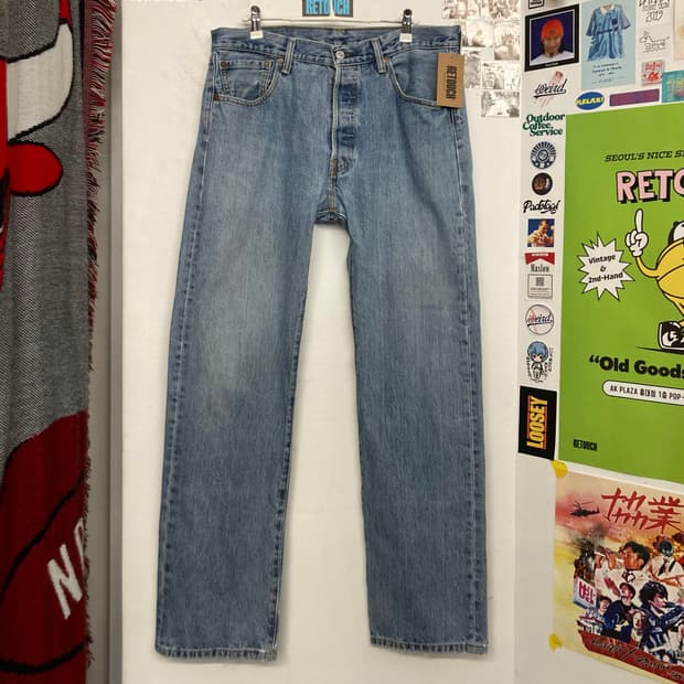 00’s 리바이스 501 미드 블루
