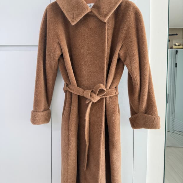 막스마라 알파카 롱코트 42