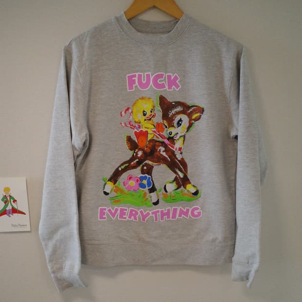 파라다이스 FUCK EVERYTHING 맨투맨