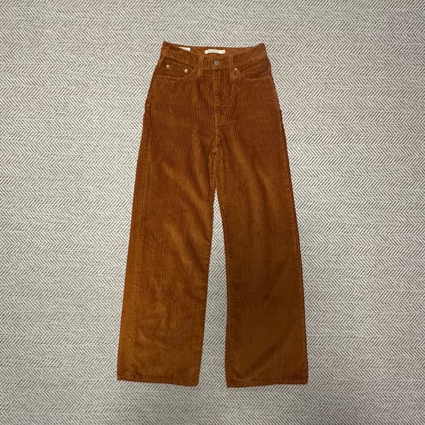 LEVI'S premium corduroy wide pants