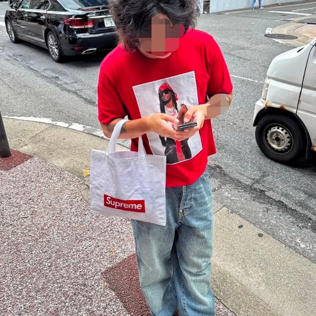 슈프림 플레이보이 카티 티셔츠 (m)