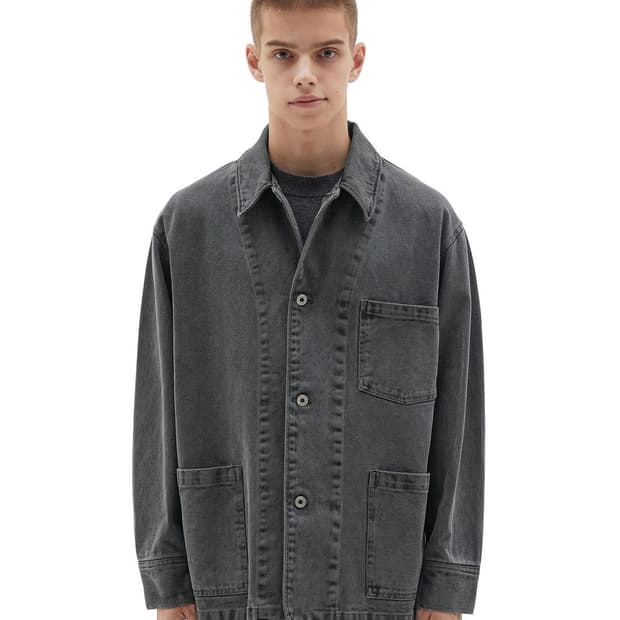 브라운야드 프렌치 워크 자켓, 그레이 (4/M, 새상품)