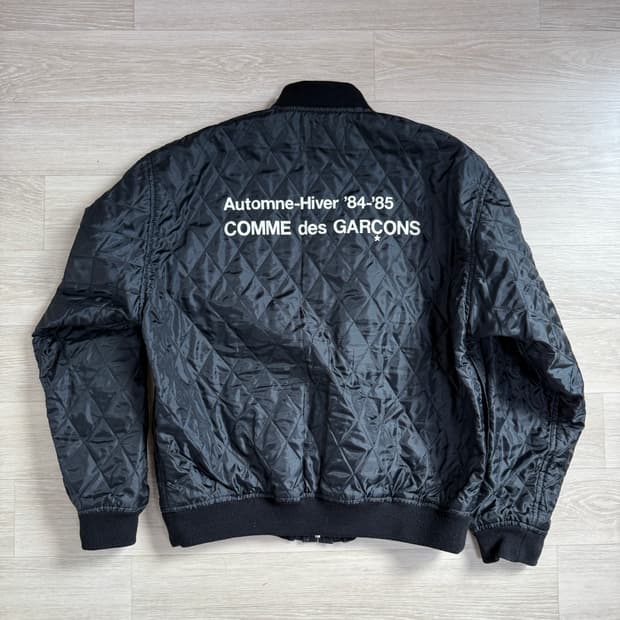 CDG 퀼티드 스태프 블루종 L