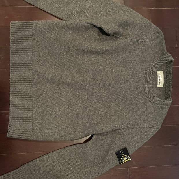 스톤아일랜드 여성 회색 니트