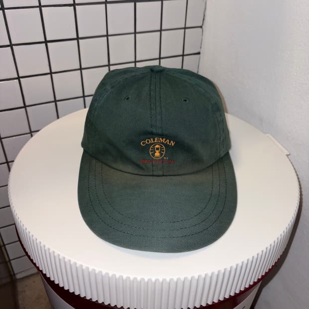 90s Coleman 콜맨 빈티지 롱빌 아웃도우 캡