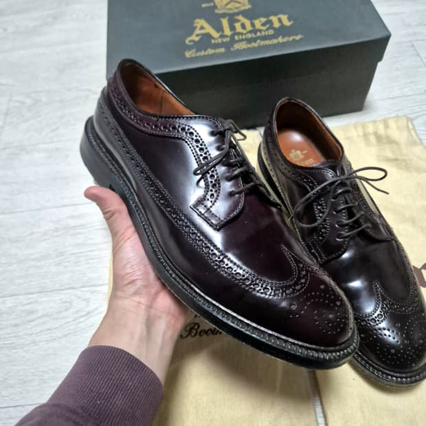 [8.5D] 알든 975 롱윙 1회착 / 990 9901 에드워드그린