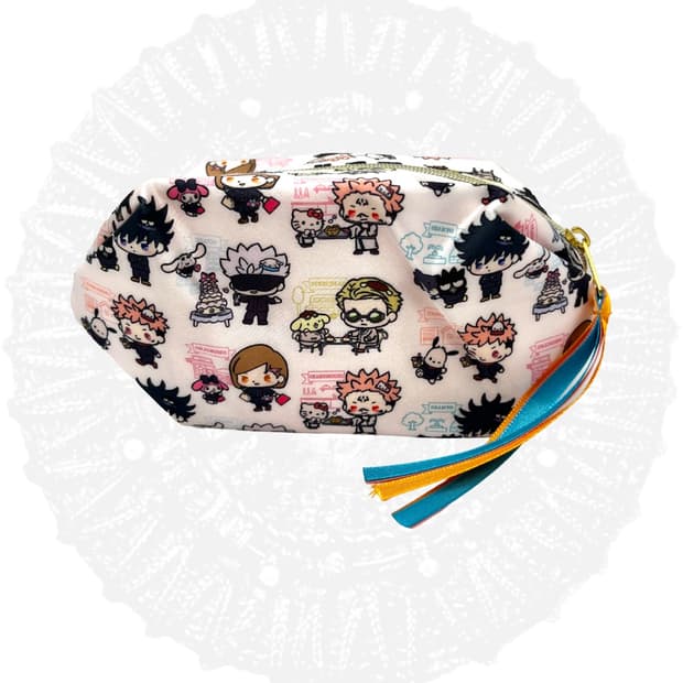 주술회전 X 산리오 파우치