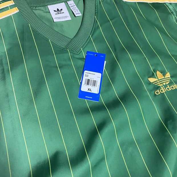 아디다스 윈드브레이커 그린 XL