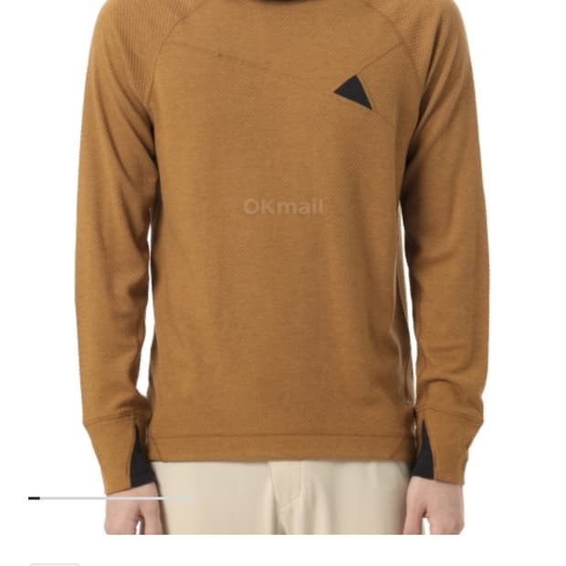 클라터뮤젠 유지 후디 맨 머스타드 S