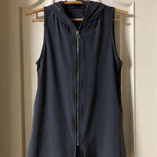 vintage zip vest