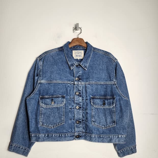 리바이스 메이드 앤 크래프트 데님 트러커 자켓