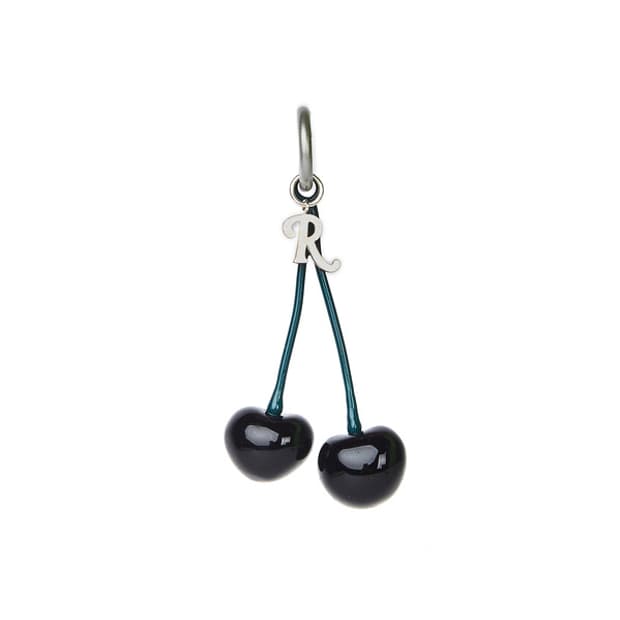 라프시몬스 19aw 더블 체리 참 키링