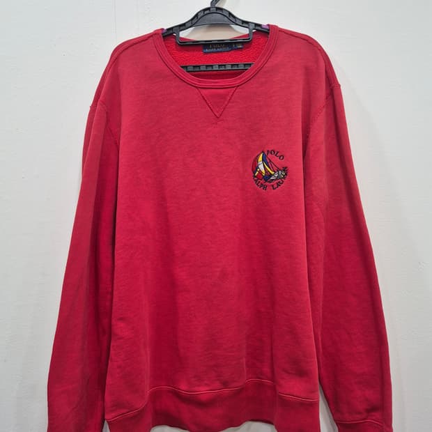 폴로랄프로렌 노티컬 크루 자수 세일링 맨투맨 남성 100~105사이즈