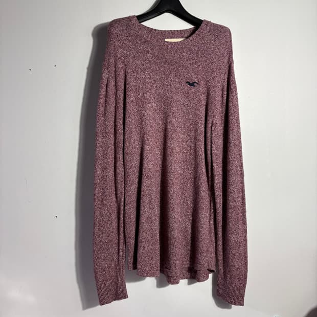 홀리스터 자수 로고 니트 스웨터 (무료배송)