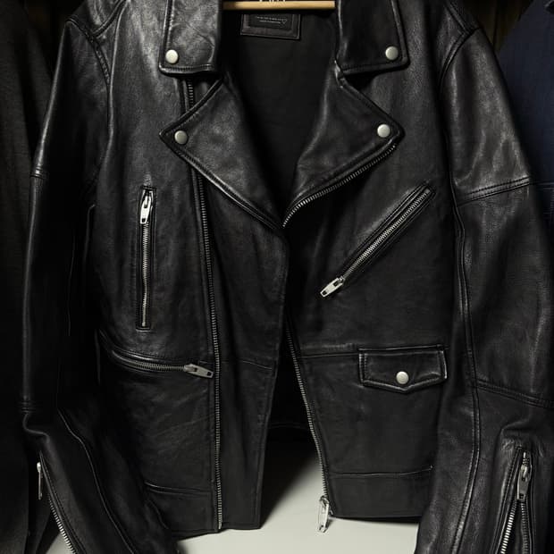 자라 양가죽 라이더 자켓 xl