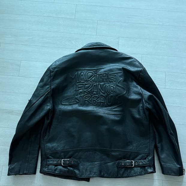 마리떼 프랑소와 저버 90‘s 레더 라이더 자켓
