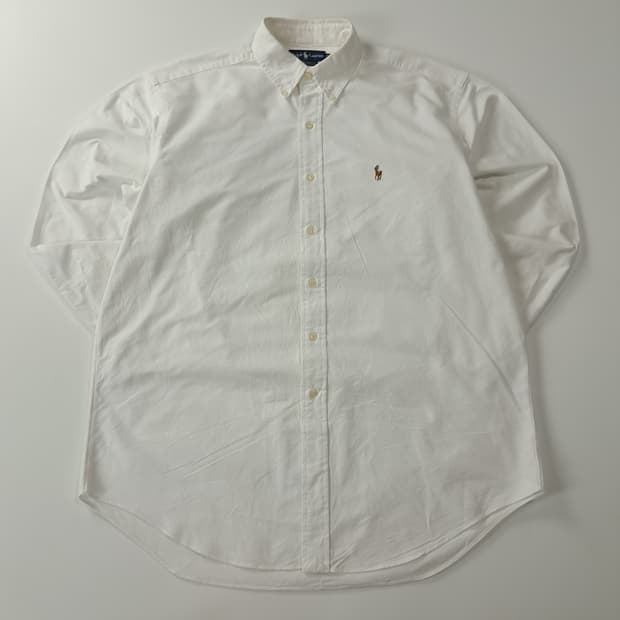 CK989 XL 폴로 90s 옥스포드 화이트 셔츠 남방