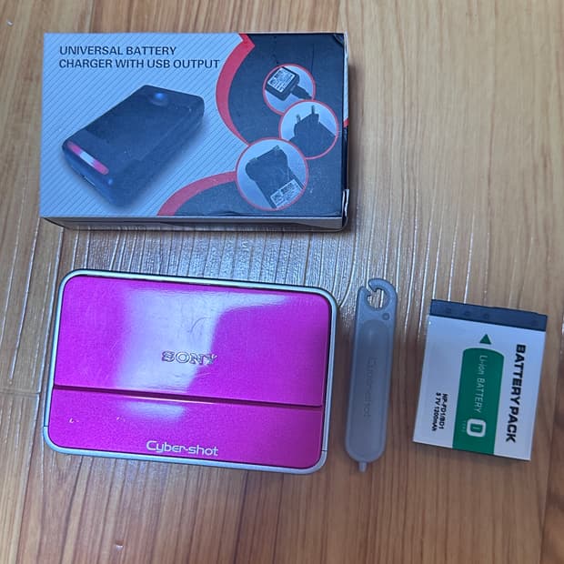 소니 사이버샷 t2 핑크