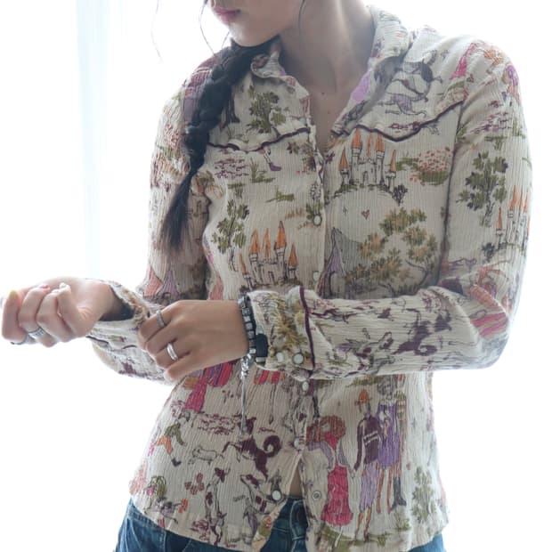 [Tsumori Chisato] Fairy Crinkle Shirt