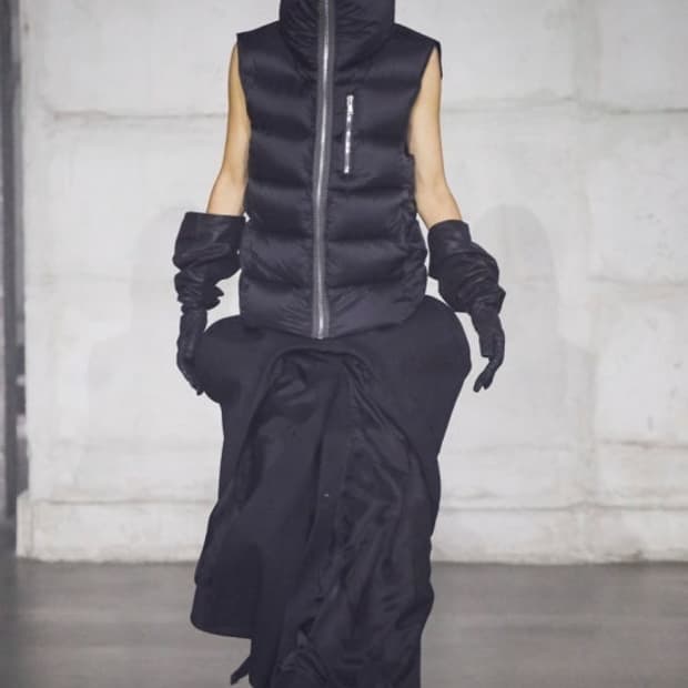 릭오웬스 22 FW 패딩 베스트